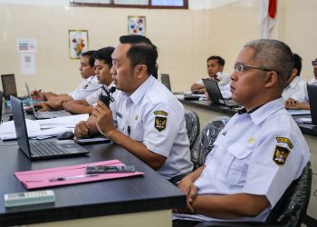 Menuju Wilayah Bebas dari Korupsi, Dispendukcapil Kota Kediri Ikuti Penilaian Zona Integritas KemenPAN-RB