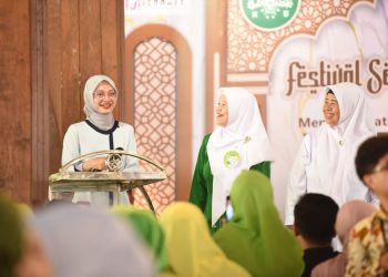 Meriahkan Maulid Nabi Muhammad SAW 1448 H, HIDMAT Muslimat NU Kota Kediri Gelar Festival Semarak Budaya Islam