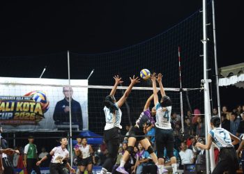 Vinanda Prameswati Buka Turnamen Bola Voli Wali Kota Cup 2026 Antarpelajar se-Wilayah Kediri