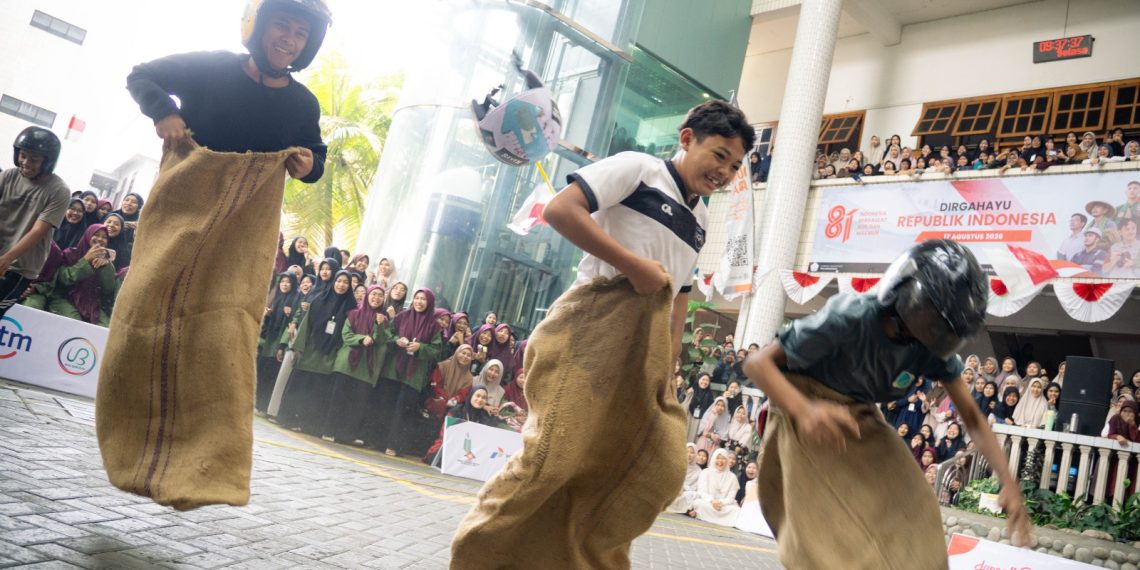 Semarakkan HUT Ke-81 RI, Ponpes Wali Barokah Kediri Gelar Lomba Tradisional hingga Panggung Gembira
