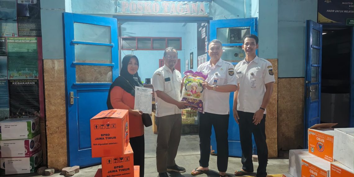 Peduli Gempa NTT, Dinsos Kota Kediri Himpun dan Salurkan Ribuan Item Bantuan Kemanusiaan