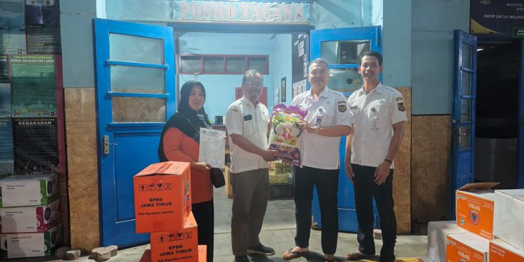 Peduli Gempa NTT, Dinsos Kota Kediri Himpun dan Salurkan Ribuan Item Bantuan Kemanusiaan