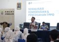 Cegah TPPO dan Sosialisasi POLTEKIMIPAS, Kantor Imigrasi Kediri Edukasi Siswa SMAN 1 Jombang