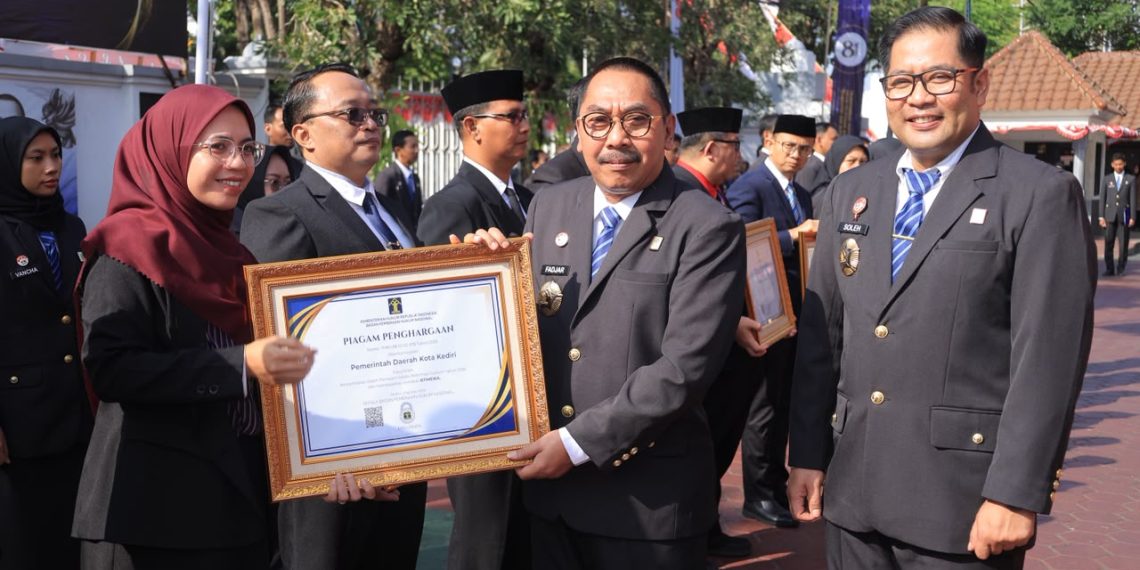 Pemkot Kediri Kembali Raih Predikat Istimewa pada Penilaian Indeks Reformasi Hukum 2026