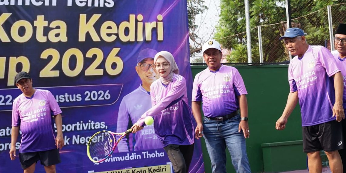 Vinanda Prameswati Buka Turnamen Tenis Wali Kota Kediri Cup 2026