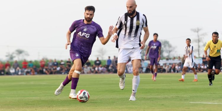 Persik Kediri Tekuk Bhayangkara Presisi Lampung FC 2-1 dalam Latihan Bersama di Nganjuk
