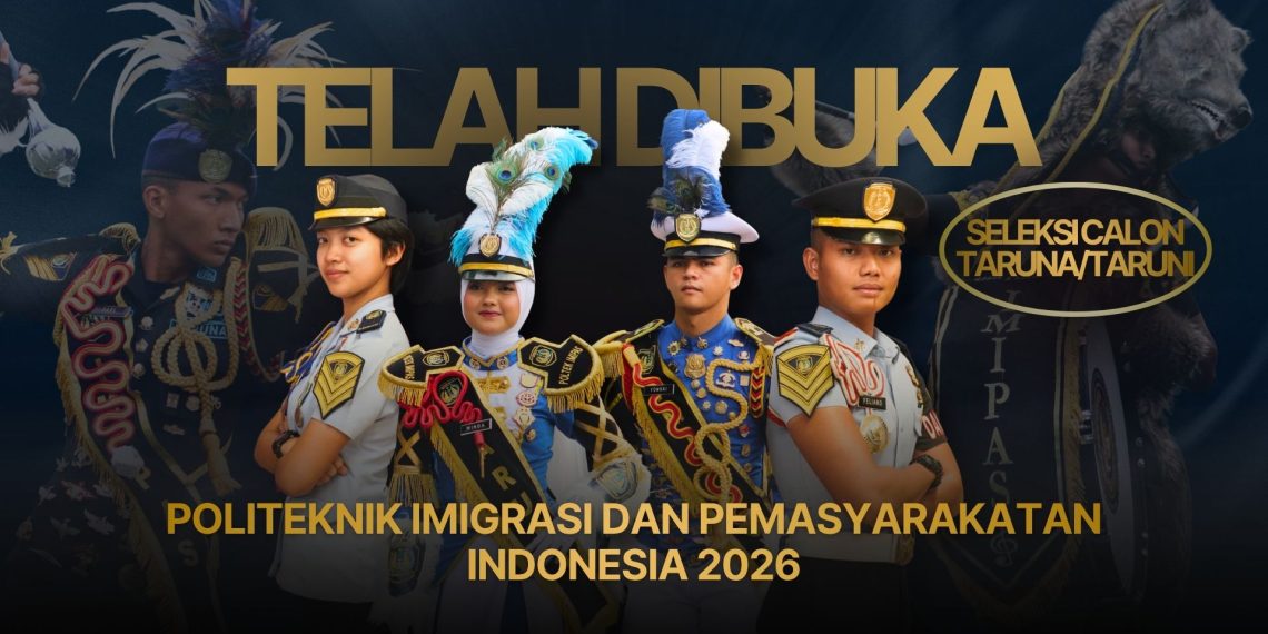 Kemenimipas Buka Pendaftaran Calon Taruna Poltekimipas 2026, Sediakan 405 Formasi