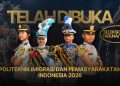 Kemenimipas Buka Pendaftaran Calon Taruna Poltekimipas 2026, Sediakan 405 Formasi