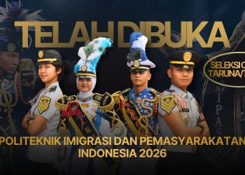 Kemenimipas Buka Pendaftaran Calon Taruna Poltekimipas 2026, Sediakan 405 Formasi