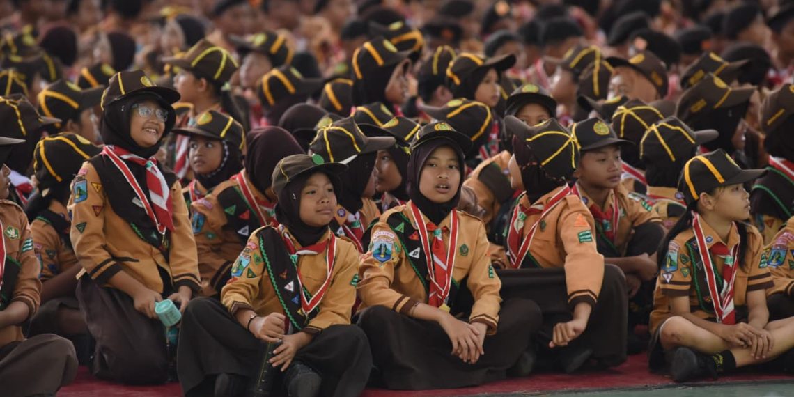 Pimpin Apel Hari Pramuka ke-65, Wali Kota Kediri Minta Gerakan Pramuka Inovatif dan Adaptif