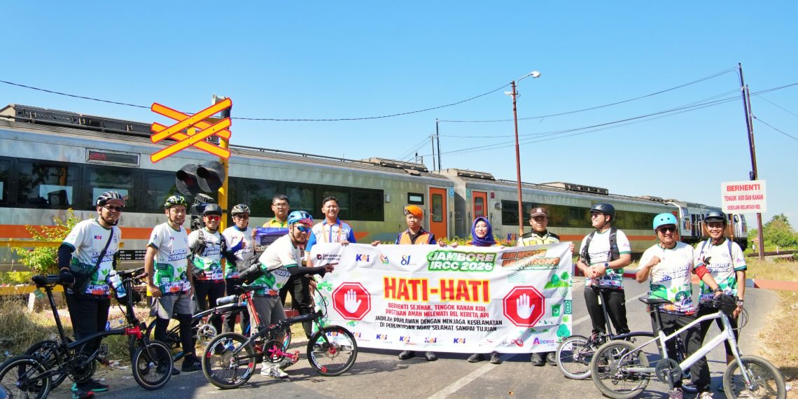 Jambore IRCC 2026 di Madiun Gabungkan Aksi Gowes, Penghijauan, dan Kampanye Keselamatan Perlintasan
