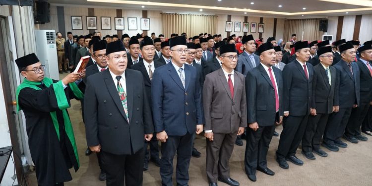 Wali Kota Kediri Lantik 184 Pejabat dan Patok Target Kinerja 100 Hari Pertama