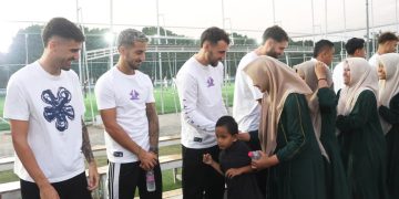 Jelang Laga Perdana BRI Super League, Persik Kediri Gelar Doa Bersama Anak Yatim