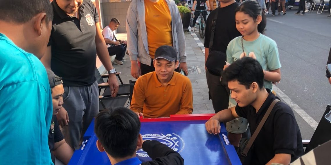 Gelar ORADO Domino Challenge di CFD Jalan Dhoho, ORADO Kota Kediri Kenalkan Olahraga Domino 101