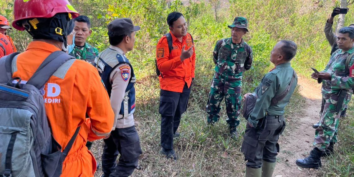 Antisipasi Karhutla Gunung Wilis, BPBD Kabupaten Kediri Giatkan Pemantauan Titik Api