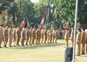 ASN Pemkot Kediri Diajak Mengheningkan Cipta dan Tingkatkan Kualitas Pelayanan Publik