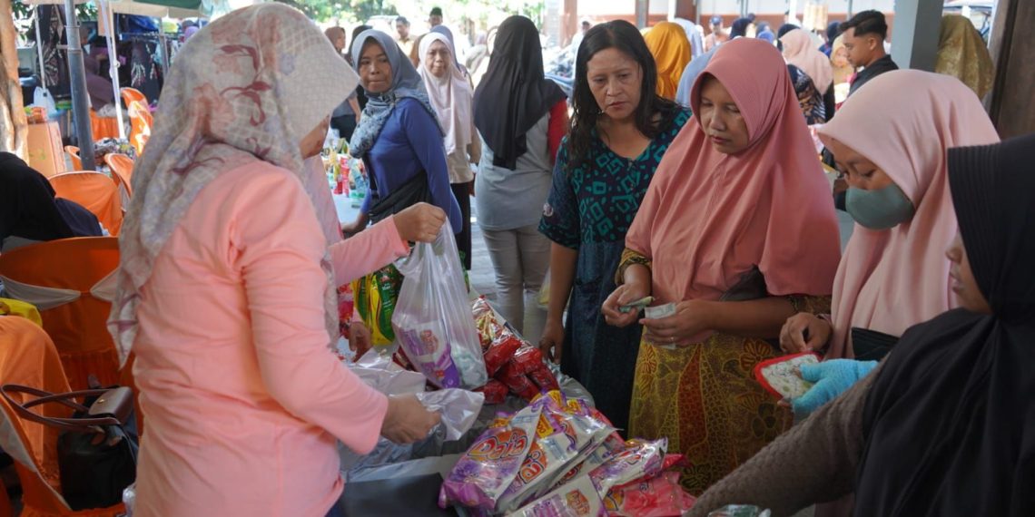 Pasar Murah Tahap II Kabupaten Kediri Berakhir Sukses di Tarokan