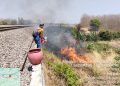 KAI Daop 7 Madiun Perketat Pengawasan Jalur Kereta Api Akibat Maraknya Pembakaran Lahan