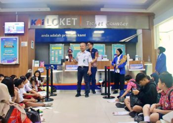 KAI Daop 7 Madiun Kenalkan Moda Transportasi dan Keselamatan Kereta Api Sejak Dini Lewat Eduspoor