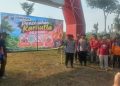 Polres Kediri Gelar Apel Kesiapsiagaan Bencana Karhutla di Lereng Gunung Kelud