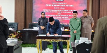 DPRD Kabupaten Kediri Setujui Raperda Perubahan APBD 2026