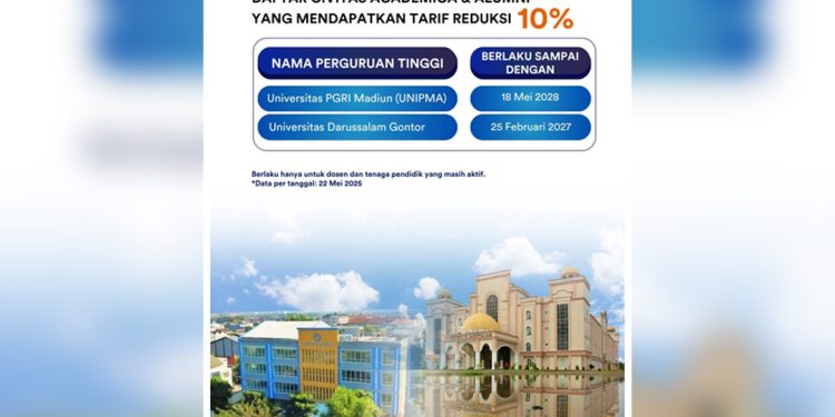 KAI Daop 7 Madiun Beri Tarif Reduksi 10 Persen untuk Civitas Academica dan Alumni Kampus