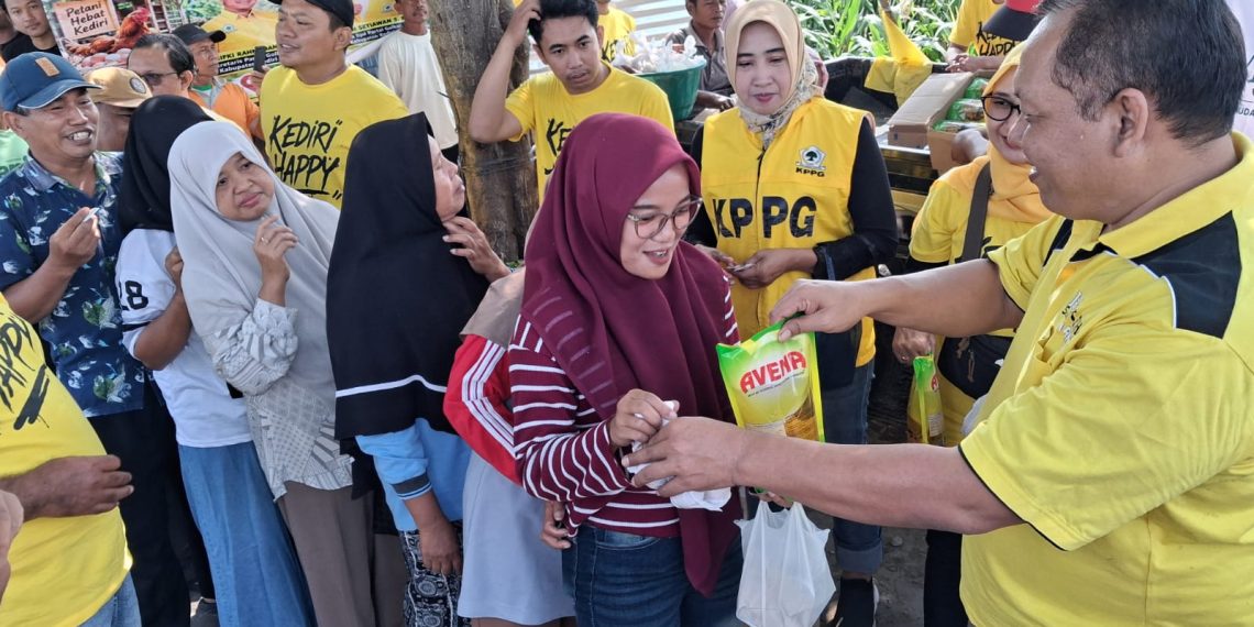 Golkar Kediri Peringati Hari Tani Nasional 2026 Lewat Aksi Makan Bareng Petani dan Bagi-Bagi Sembako