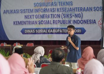 Pemkab Kediri Bekali Operator Desa Teknis Aplikasi SIKS-NG untuk Perbaikan Desil Bansos