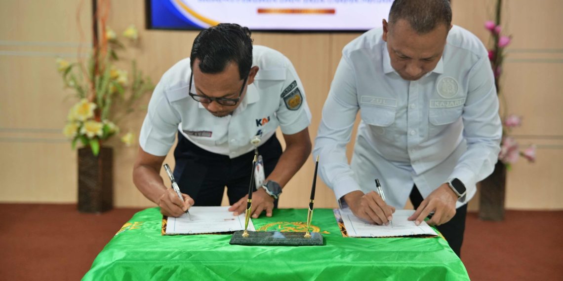 KAI Daop 7 Madiun Gandeng Kejari Ponorogo Perkuat Penanganan Masalah Hukum