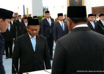 Presiden Prabowo Lantik Muhammad Sarmuji sebagai Menteri Perindustrian Baru