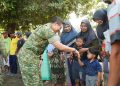 Jelang HUT ke-81 TNI, Kodim 0809/Kediri Serahkan Rumah dan Peralatan Dapur kepada Warga Plosoklaten