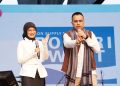 Wali Kota Kediri Vinanda Prameswati dan Raffi Ahmad Hadiri RANS Carnival di GOR Jayabaya