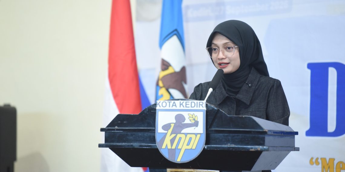 Wali Kota Kediri Vinanda Prameswati Dorong KNPI Ambil Peran Nyata dalam Pembangunan Daerah
