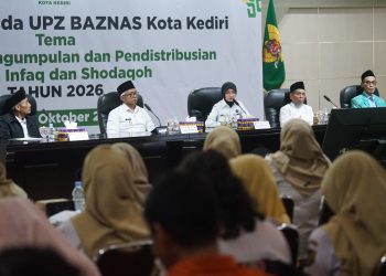 Wali Kota Kediri Dorong UPZ BAZNAS Optimalkan Pengelolaan Zakat secara Amanah