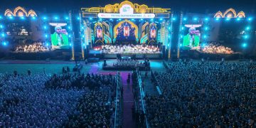 Wakil Wali Kota Kediri Hadiri Lirboyo Bersholawat Bersama Habib Syech