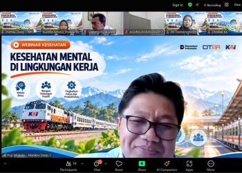 KAI Daop 7 Madiun Edukasi Pekerja Soal Kesehatan Mental di Lingkungan Kerja