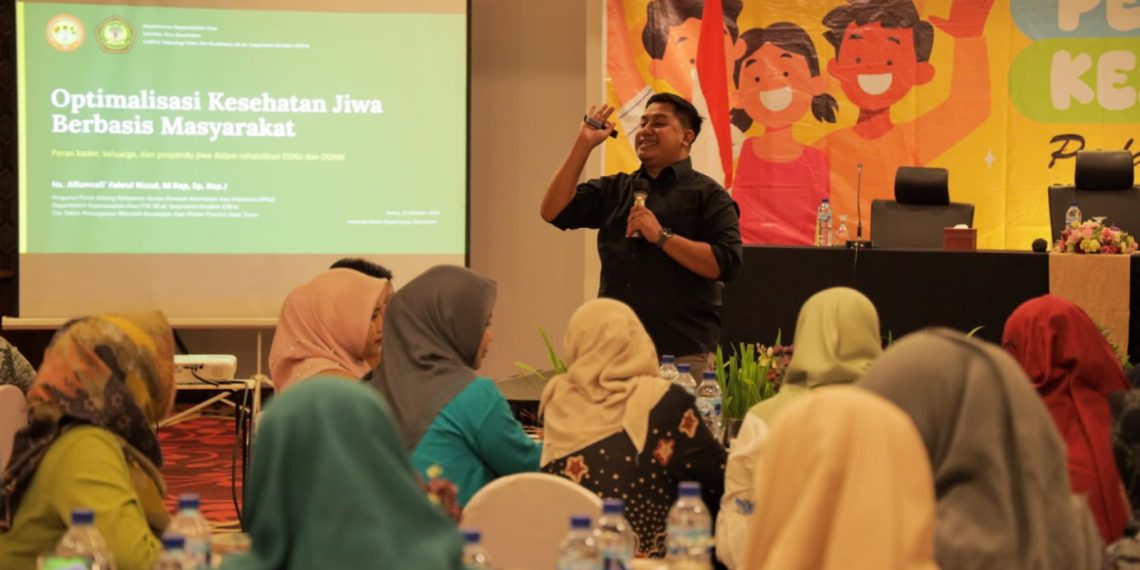 Pemkot Kediri Gelar Bimtek Penanganan Kesehatan Jiwa Bagi Kader dan Petugas Puskesmas