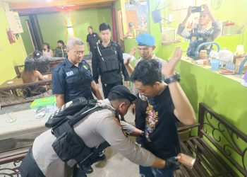 Polres Kediri Operasi Tempat Hiburan Malam di Kras, Satu Orang Diduga Positif Narkoba