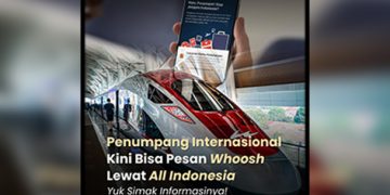 Penumpang Internasional Kini Bisa Pesan Tiket Kereta Cepat Whoosh Lewat Platform All Indonesia