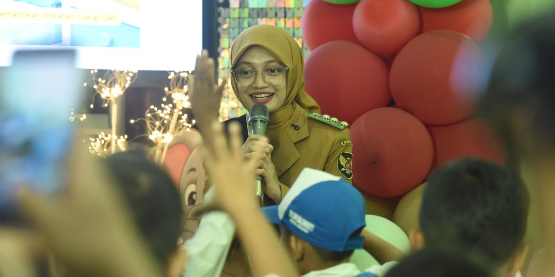 Bunda PAUD Vinanda Prameswati Kenalkan Tujuh Kebiasaan Anak Hebat dan Tinjau Hasil Revitalisasi TK DW Balowerti