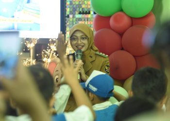 Bunda PAUD Vinanda Prameswati Kenalkan Tujuh Kebiasaan Anak Hebat dan Tinjau Hasil Revitalisasi TK DW Balowerti