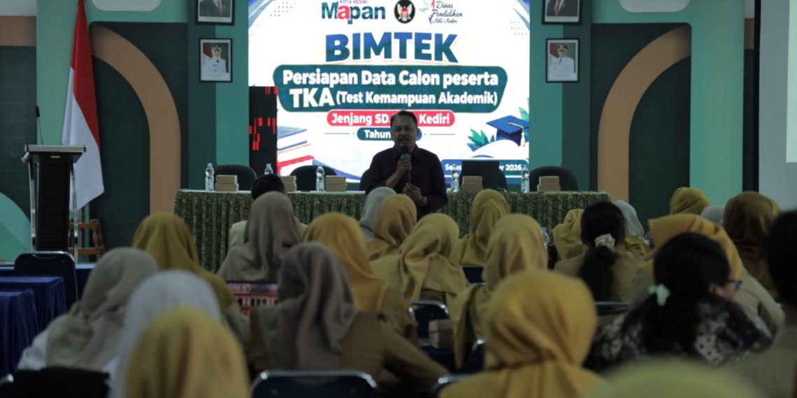 Dinas Pendidikan Kota Kediri Gelar Bimtek Persiapan Data Calon Peserta TKA 2027