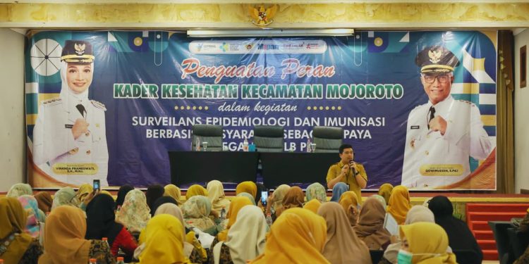 Cegah KLB PD3I, Dinkes Kota Kediri Perkuat Peran Kader Melalui Surveilans Epidemiologi Berbasis Masyarakat
