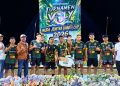 Desa Jarak dan Pranggang Sabet Juara Turnamen Bola Voli di Plosoklaten Kediri