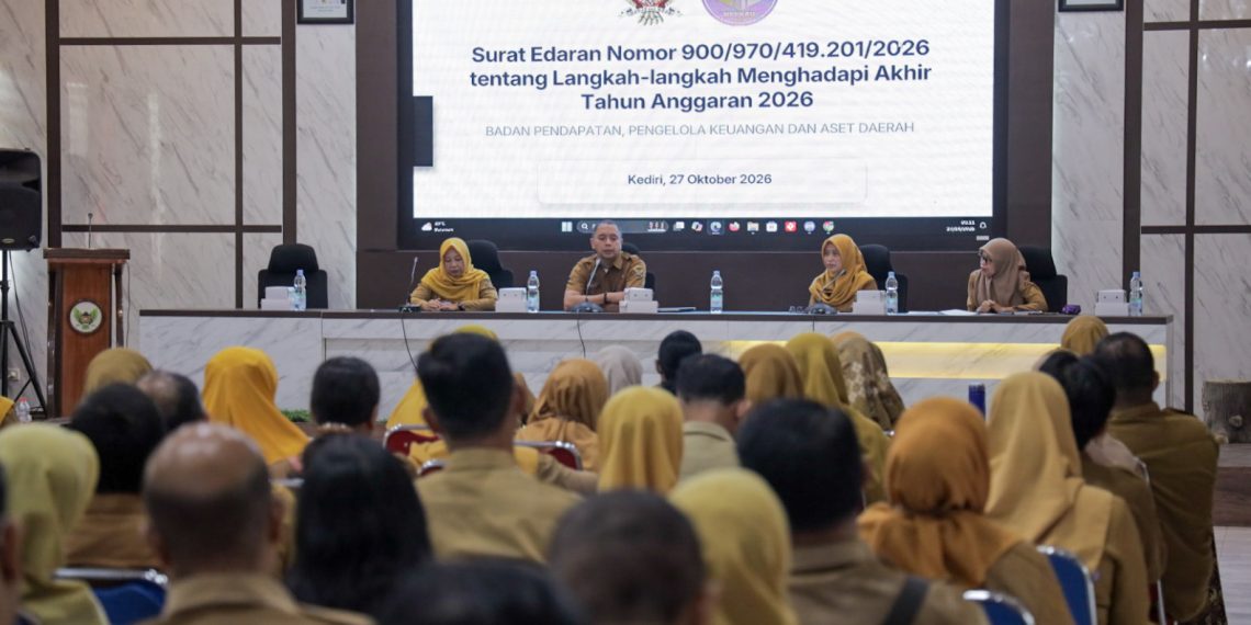Pertahankan Opini WTP, BPPKAD Kota Kediri Gelar Bimtek Langkah Akhir Tahun Anggaran 2026