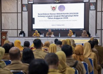 Pertahankan Opini WTP, BPPKAD Kota Kediri Gelar Bimtek Langkah Akhir Tahun Anggaran 2026