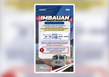 Jaga Keandalan Jalur, KAI Daop 7 Madiun Jadwalkan Perbaikan Geometri 4 Perlintasan di Kediri