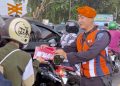 Peringati Hari Sumpah Pemuda, KAI Daop 7 Madiun Gelar Sosialisasi Keselamatan di Perlintasan Sebidang