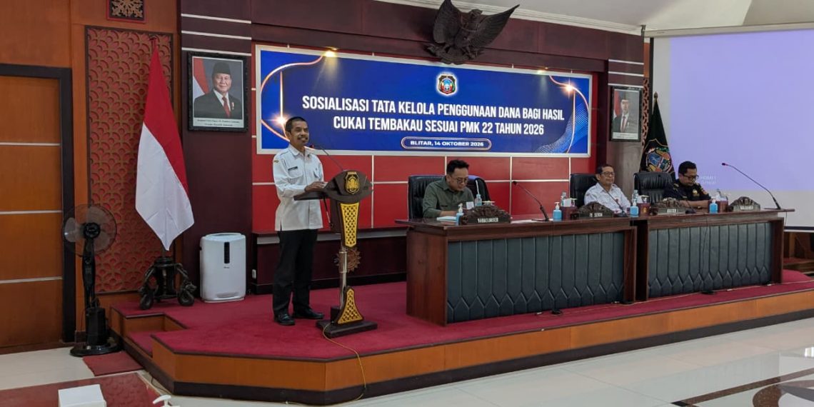 Alokasi DBHCHT Anjlok Hampir Separuh, Pemkot Blitar Perketat Aturan dan Kejar Penyerapan Anggaran