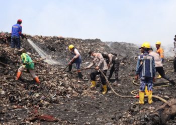 Gara-Gara Buang Puntung Rokok, Pria Asal Wagir Ditetapkan Tersangka Kebakaran TPA Supit Urang Malang